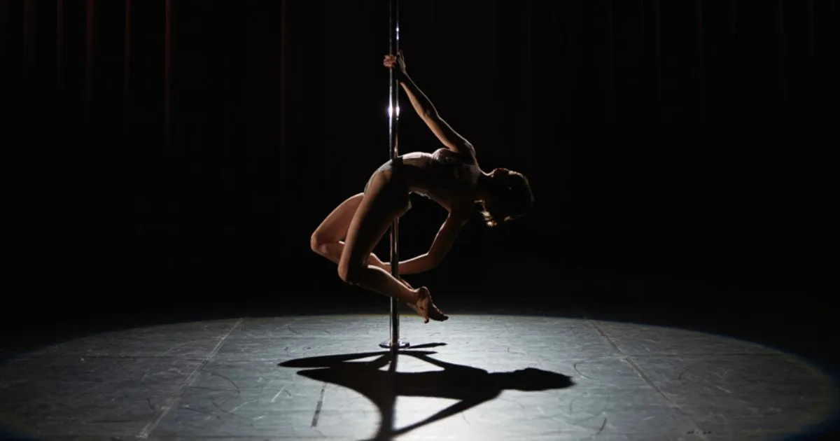 Live striptease performance at Empire Cinema Club